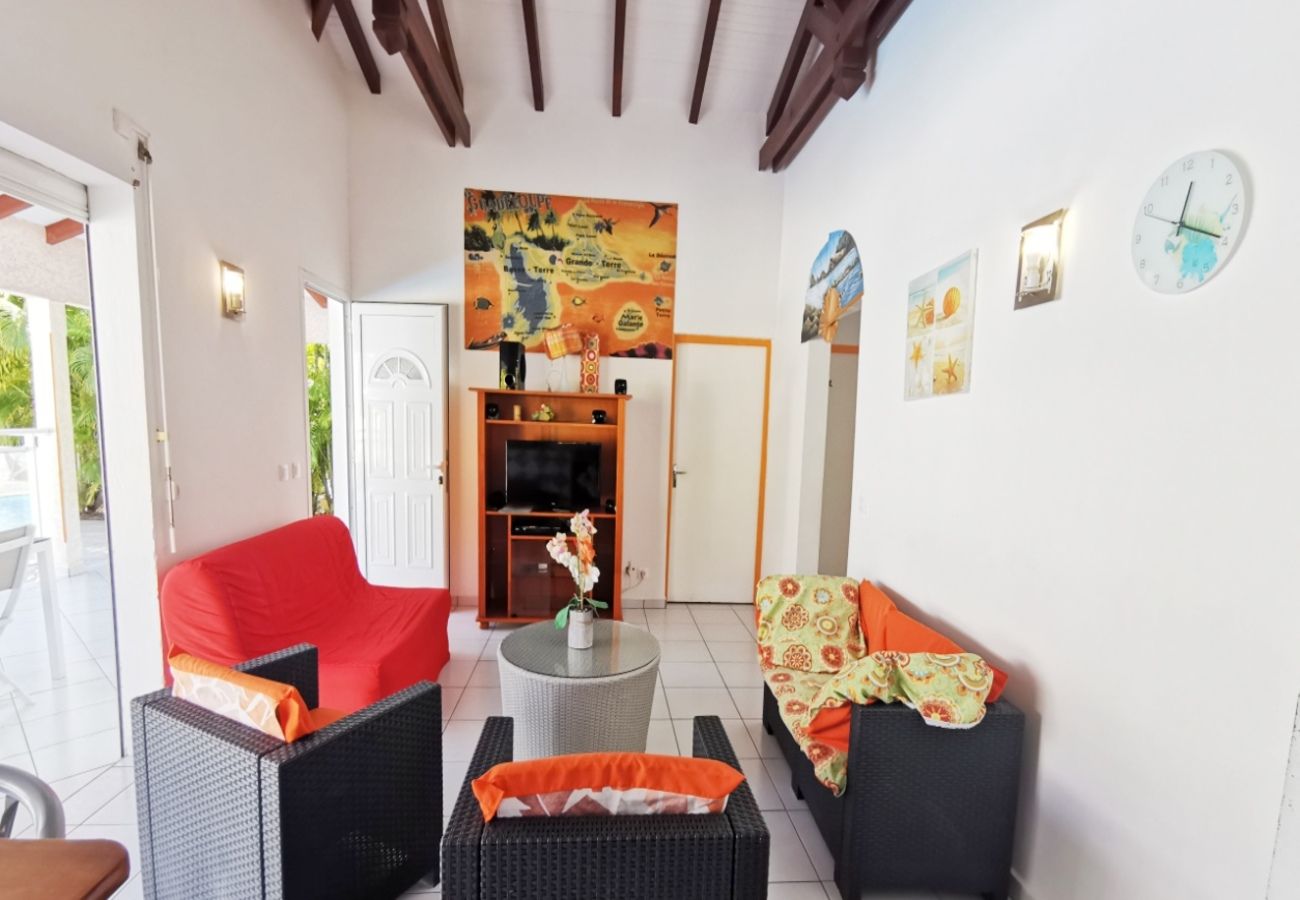 Villa in Saint-François - Villa à Saint François G023M 3 ch 8 pers piscine