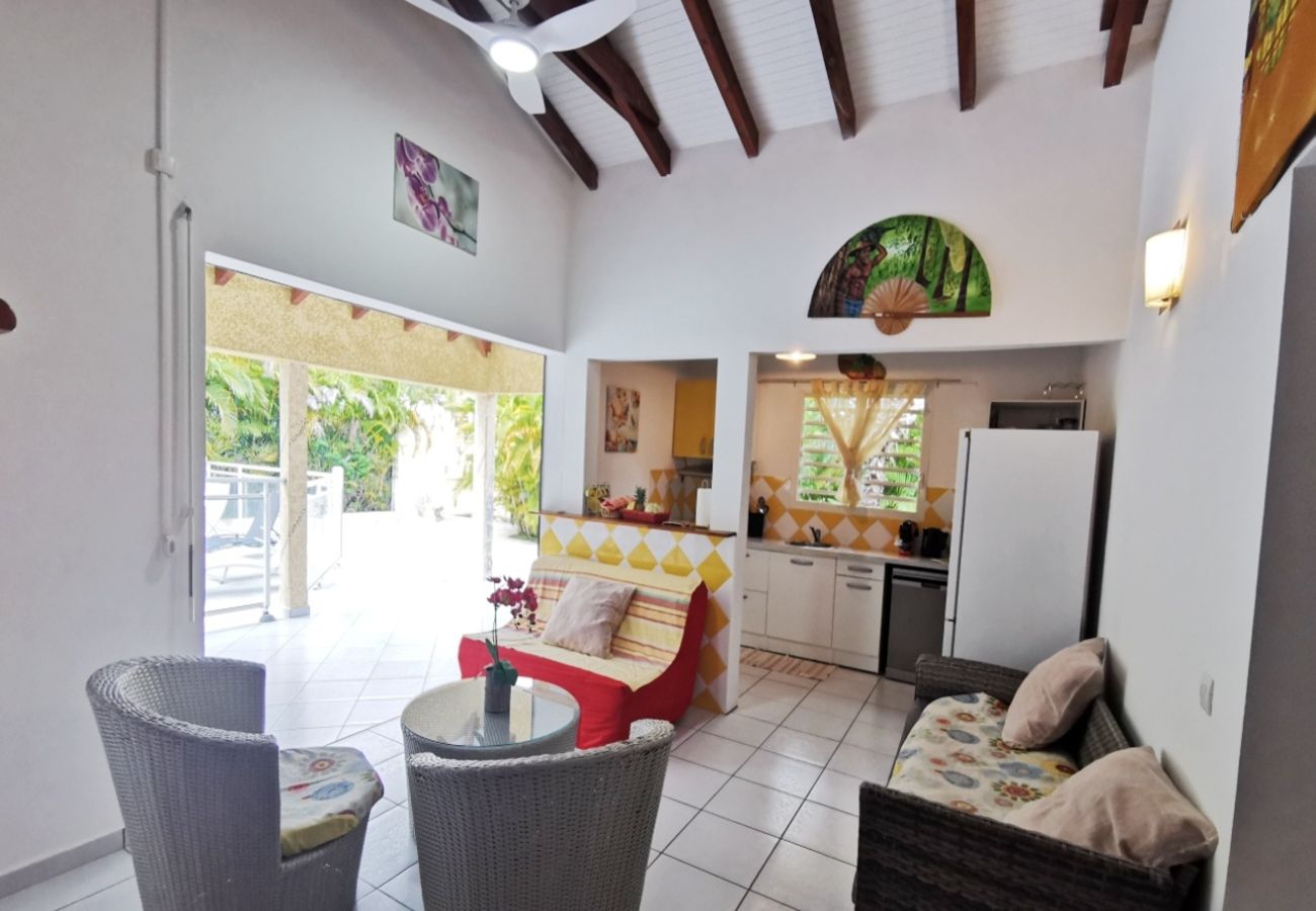 Villa in Saint-François - Villa à Saint François G023P 3 ch 8 pers piscine