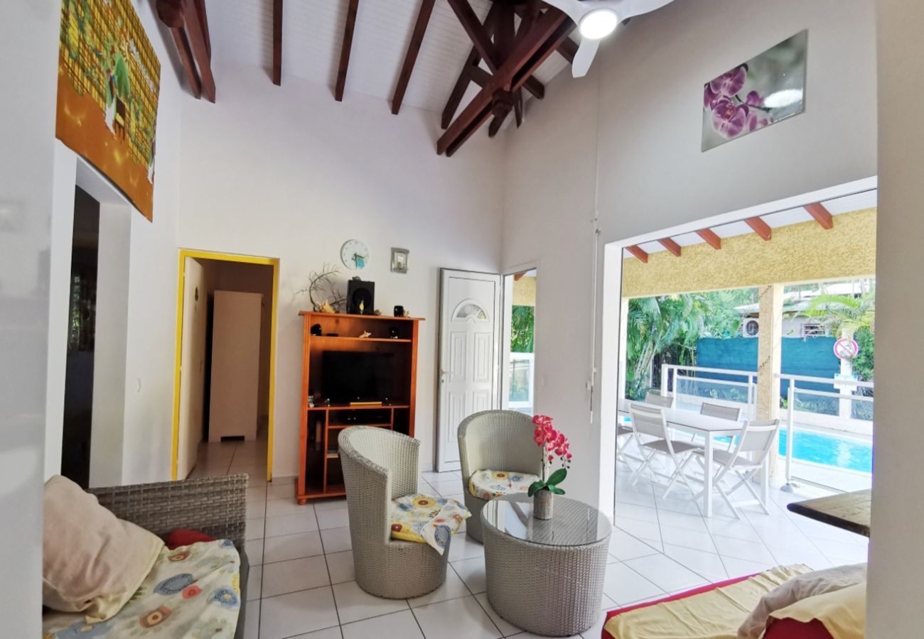 Villa in Saint-François - Villa à Saint François G023P 3 ch 8 pers piscine
