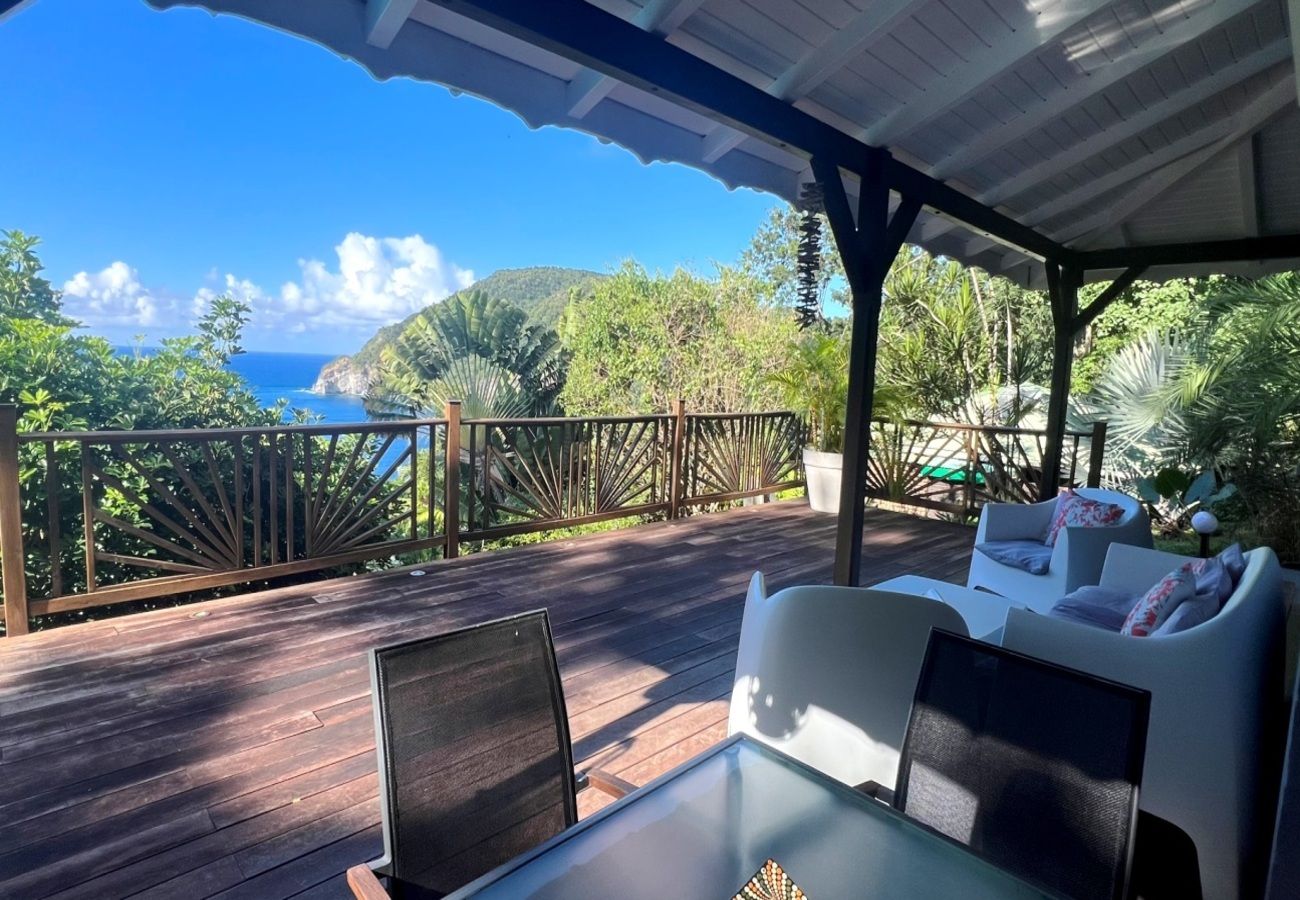 Villa in Deshaies - Villa à Deshaies en Guadeloupe - Ref : G042D