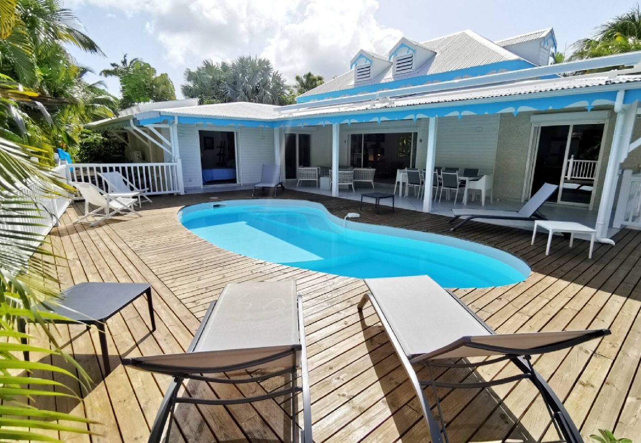 Villa in Saint-François - Villa G157 St François 4 ch piscine 8 pers