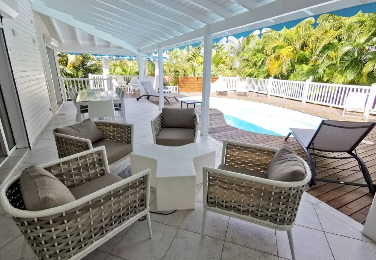 Villa in Saint-François - Villa G157 St François 4 ch piscine 8 pers