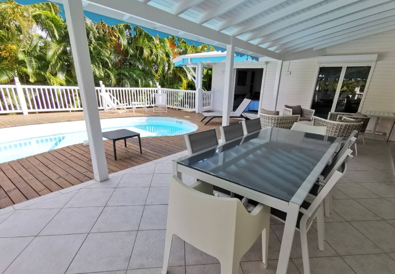 Villa in Saint-François - Villa G157 St François 4 ch piscine 8 pers