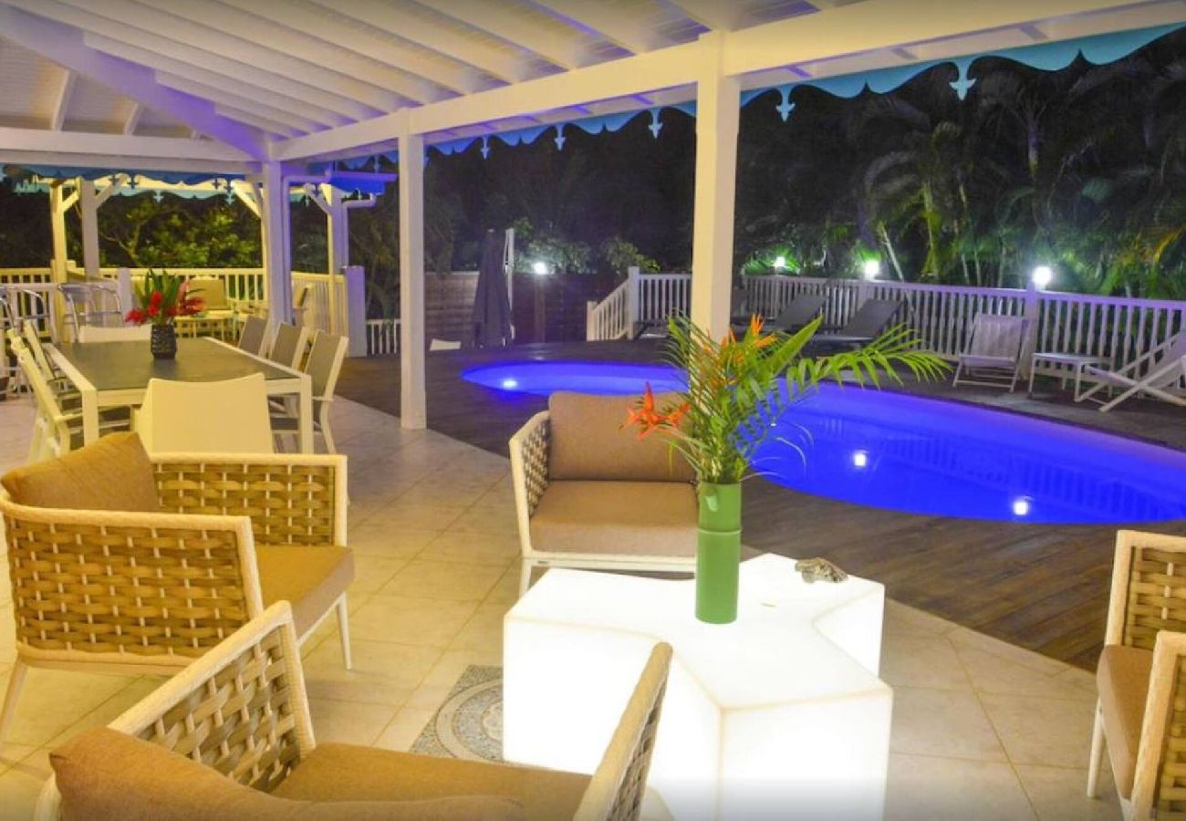 Villa in Saint-François - Villa G157 St François 4 ch piscine 8 pers