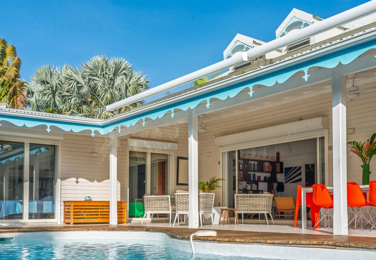 Villa in Saint-François - Villa G157 St François 4 ch piscine 8 pers