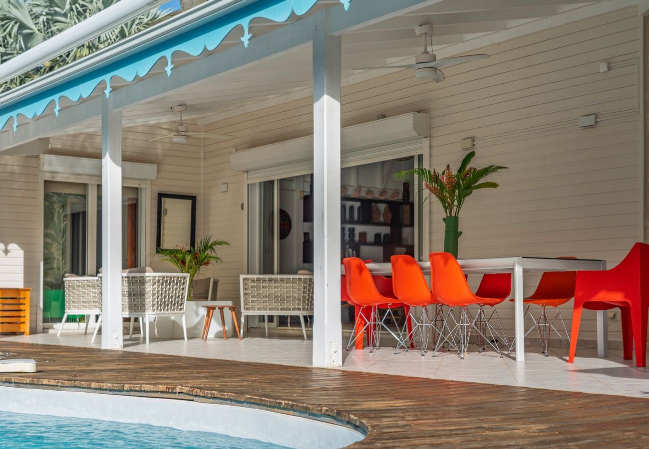Villa in Saint-François - Villa G157 St François 4 ch piscine 8 pers