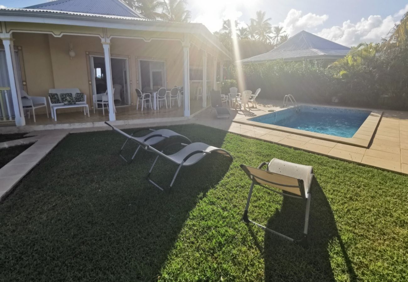 Villa in Saint-François - Villa à Saint-François G166 3 ch piscine vue mer