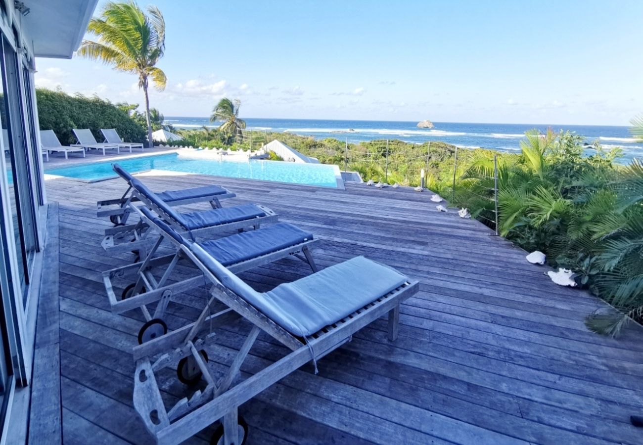 Villa in Saint-François - Villa à Saint-François G138 3 ch piscine vue mer