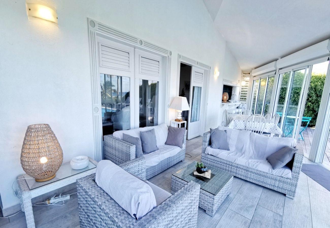 Villa in Saint-François - Villa à Saint-François G138 3 ch piscine vue mer