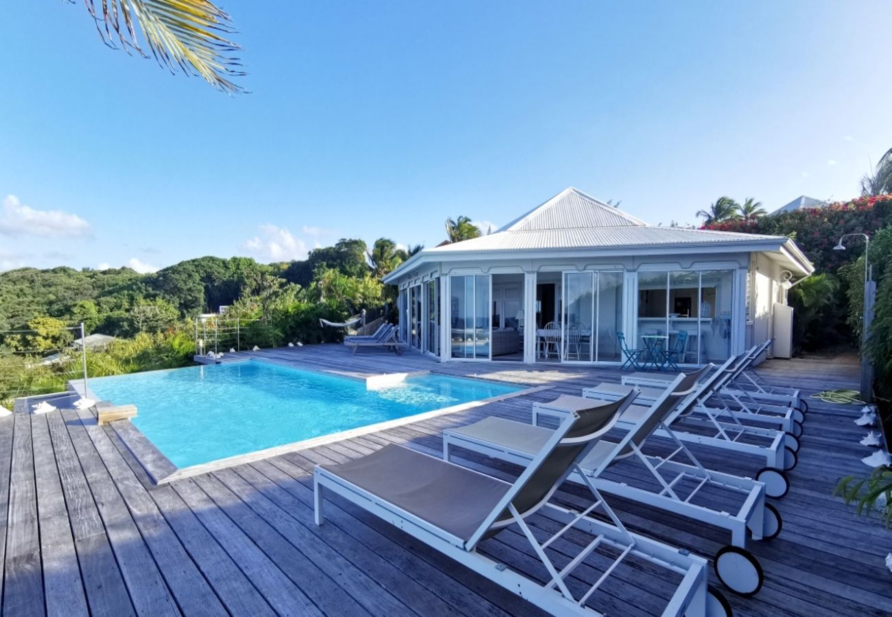 Villa in Saint-François - Villa à Saint-François G138 3 ch piscine vue mer