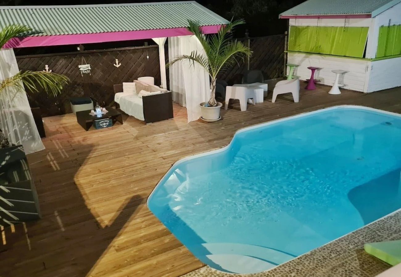 Villa in Saint-François - Villa à Saint François G109 4 ch piscine 11 pers