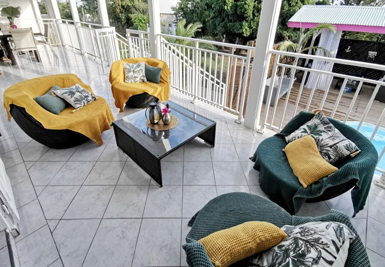 Villa in Saint-François - Villa à Saint François G109 4 ch piscine 11 pers
