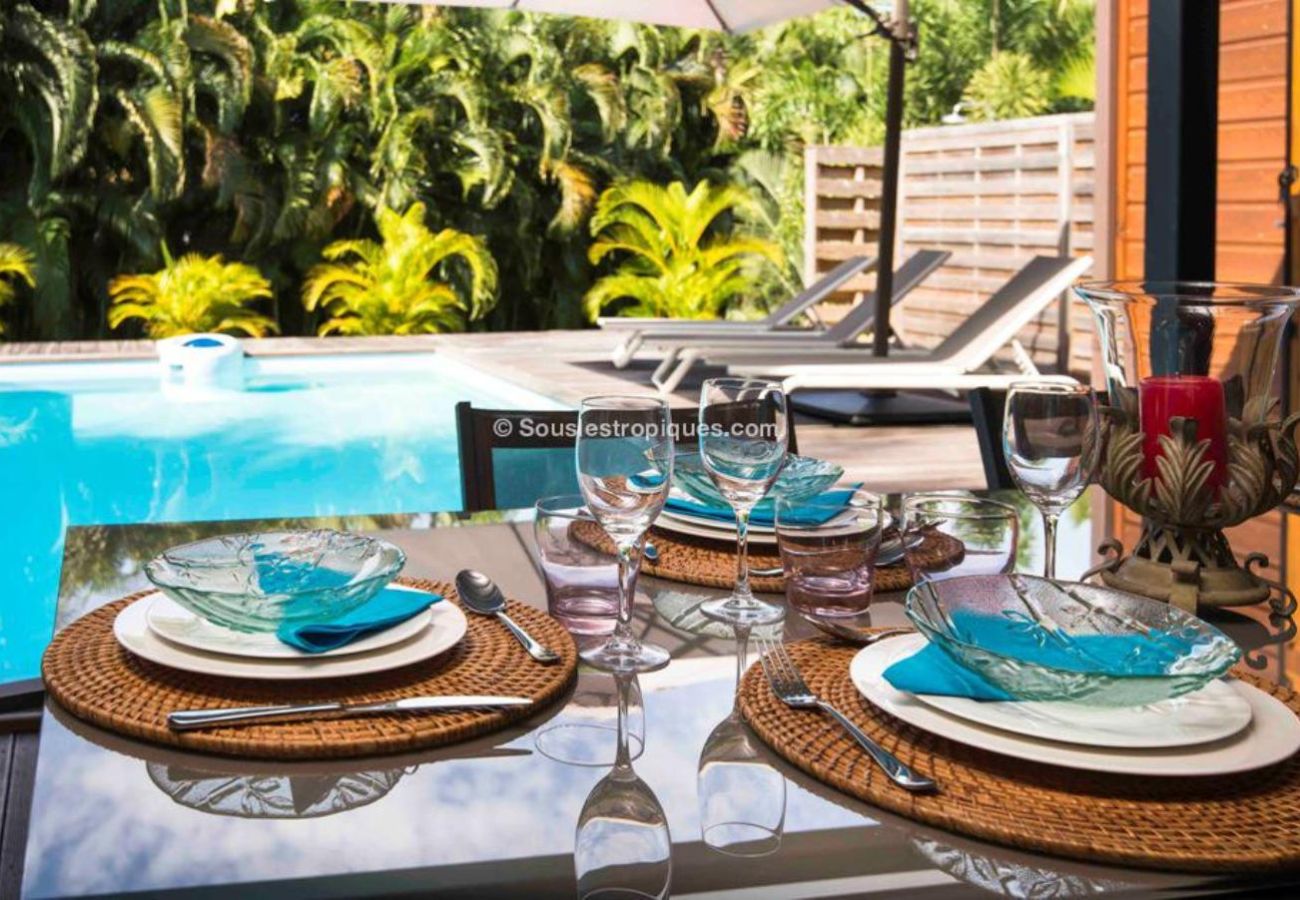 Villa in Bouillante - Villa à Bouillante G126C piscine 3 ch 6 pers