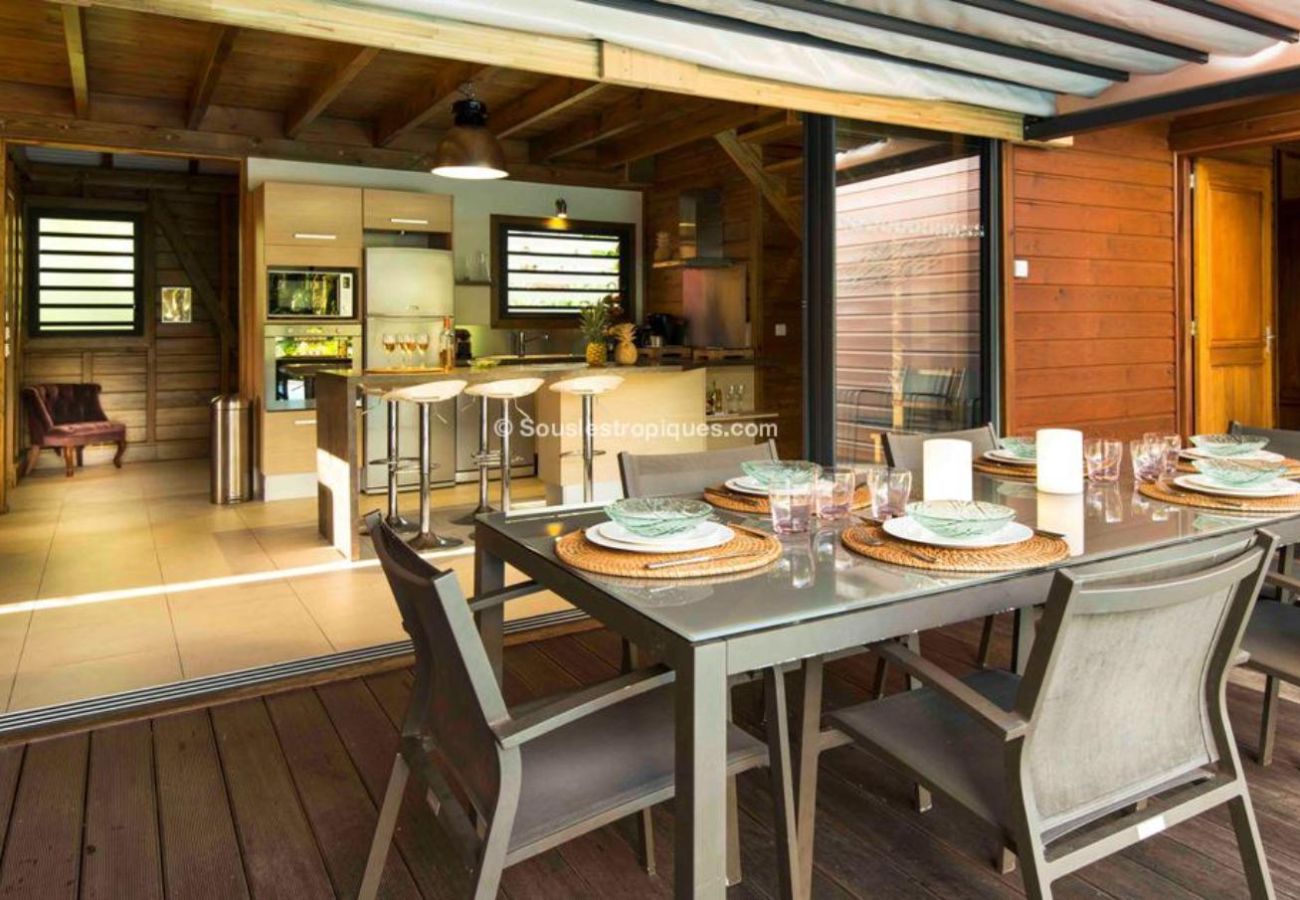 Villa in Bouillante - Villa à Bouillante G126C piscine 3 ch 6 pers