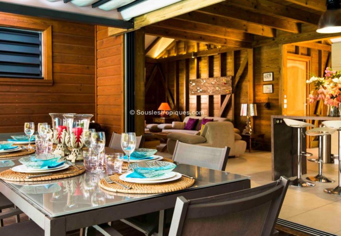 Villa in Bouillante - Villa à Bouillante G126C piscine 3 ch 6 pers