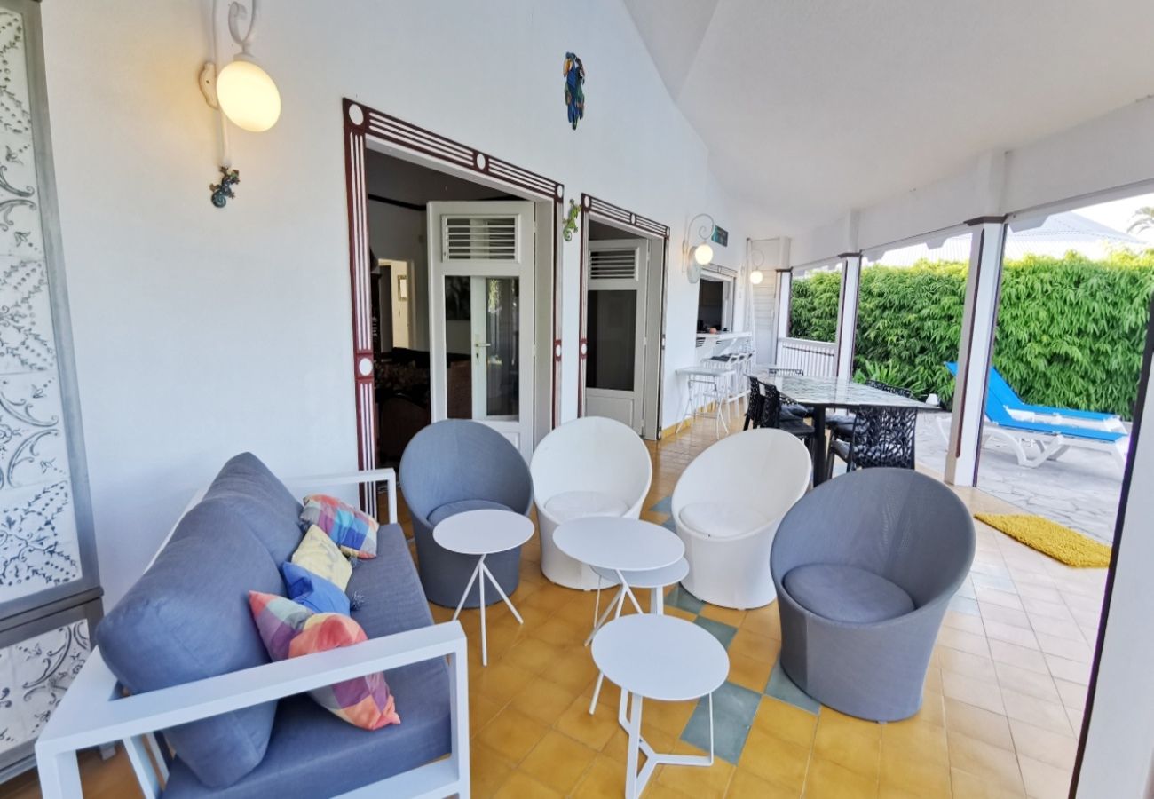 Villa in Saint-François - Villa à Saint-François G161 3 ch piscine vue mer