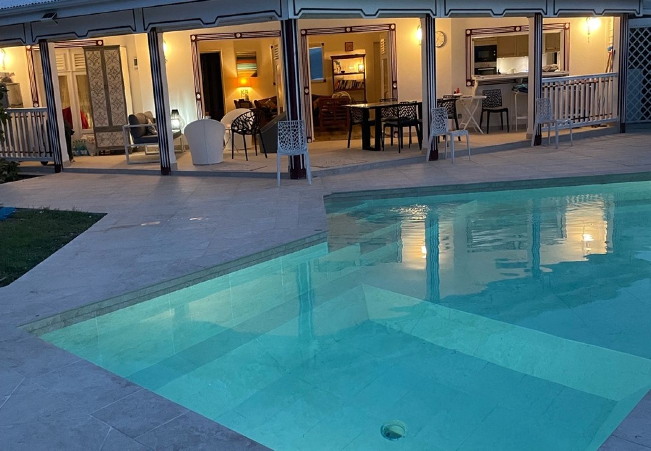 Villa in Saint-François - Villa à Saint-François G161 3 ch piscine vue mer