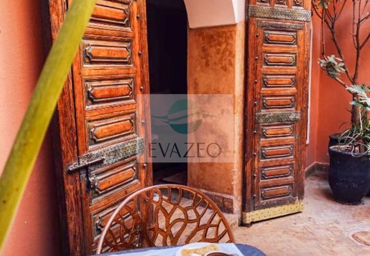Rent by room in Marrakech - CH QUADRUPLE Riad Sidi Radoine MAR0052F