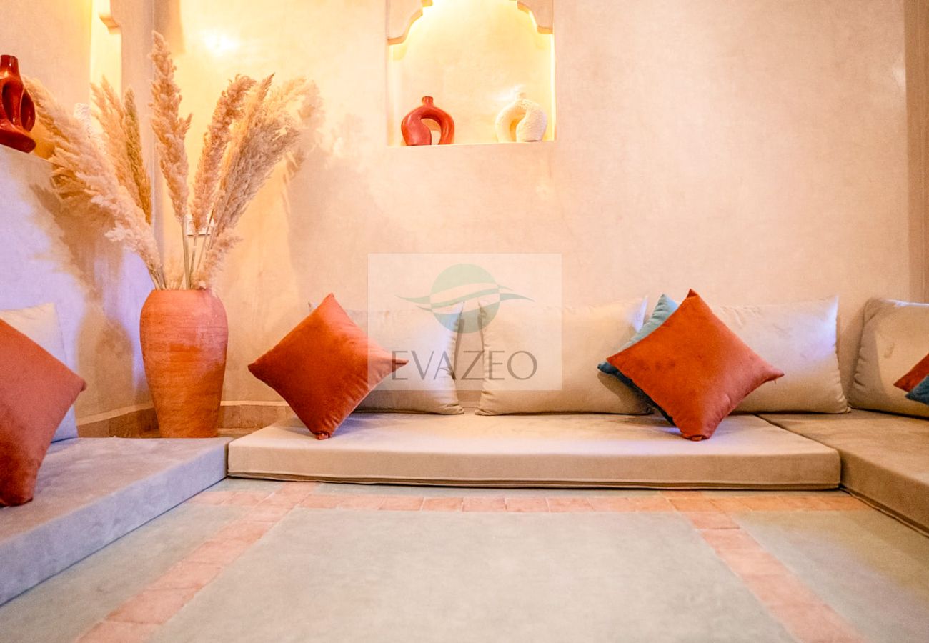 Rent by room in Marrakech - CH DOUBLE #1 RIAD ORAZUR MAR0053F