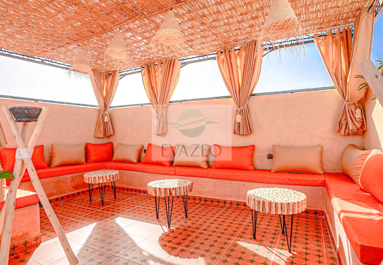 Rent by room in Marrakech - CH DOUBLE #1 RIAD ORAZUR MAR0053F