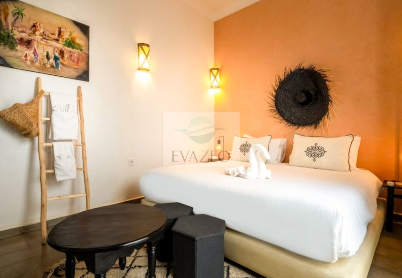 Rent by room in Marrakech - CH SINGLE OU DOUBLE ECO RIAD COME & VA MAR0069F