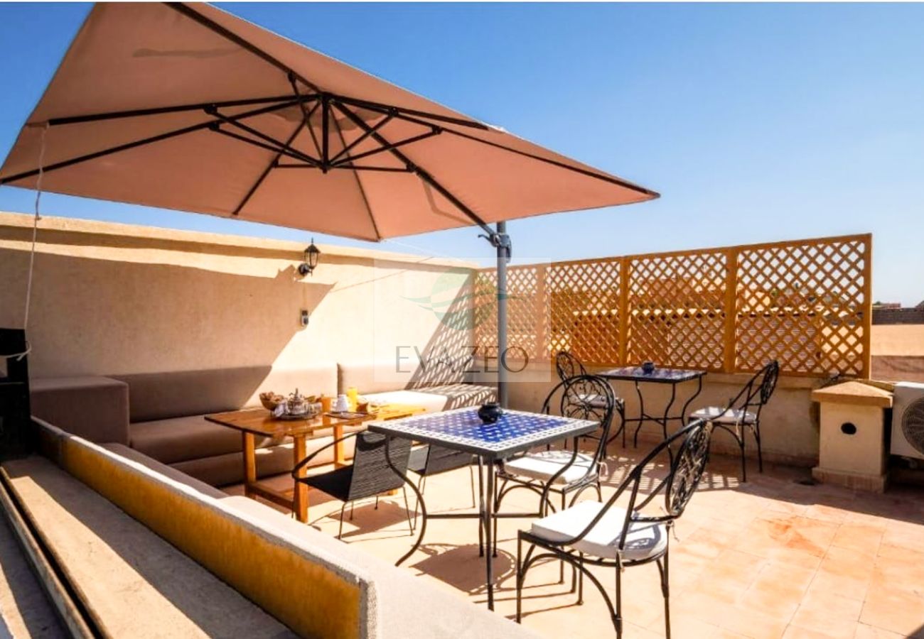 Rent by room in Marrakech - CH SINGLE OU DOUBLE ECO RIAD COME & VA MAR0069F