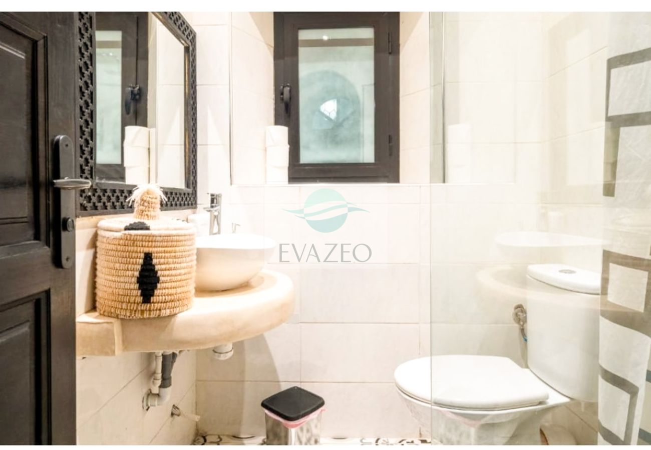 Rent by room in Marrakech - CH SINGLE OU DOUBLE ECO RIAD COME & VA MAR0069F