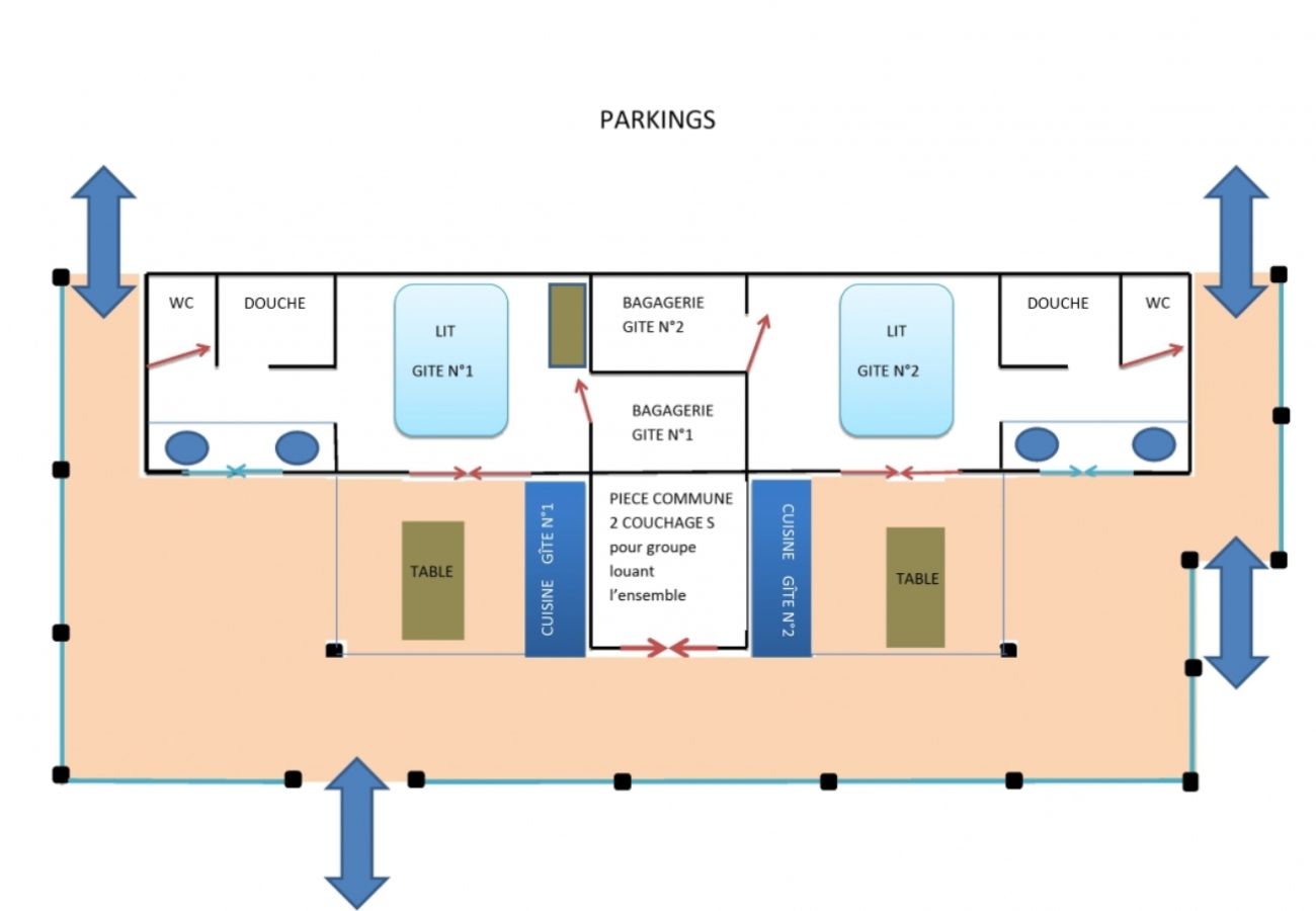 Bungalow in Deshaies - Gite Bleu Outremer 1 à Deshaies ref GEA005