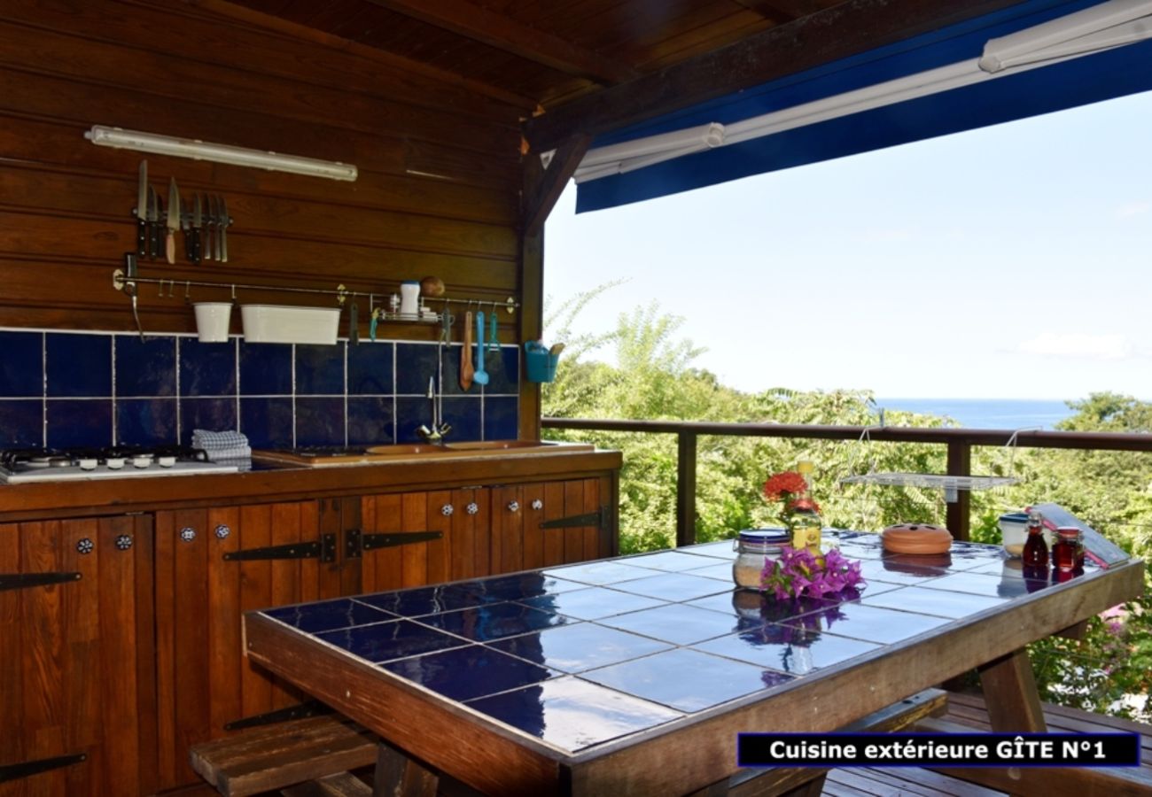 Bungalow in Deshaies - Gite Bleu Outremer 1 à Deshaies ref GEA005