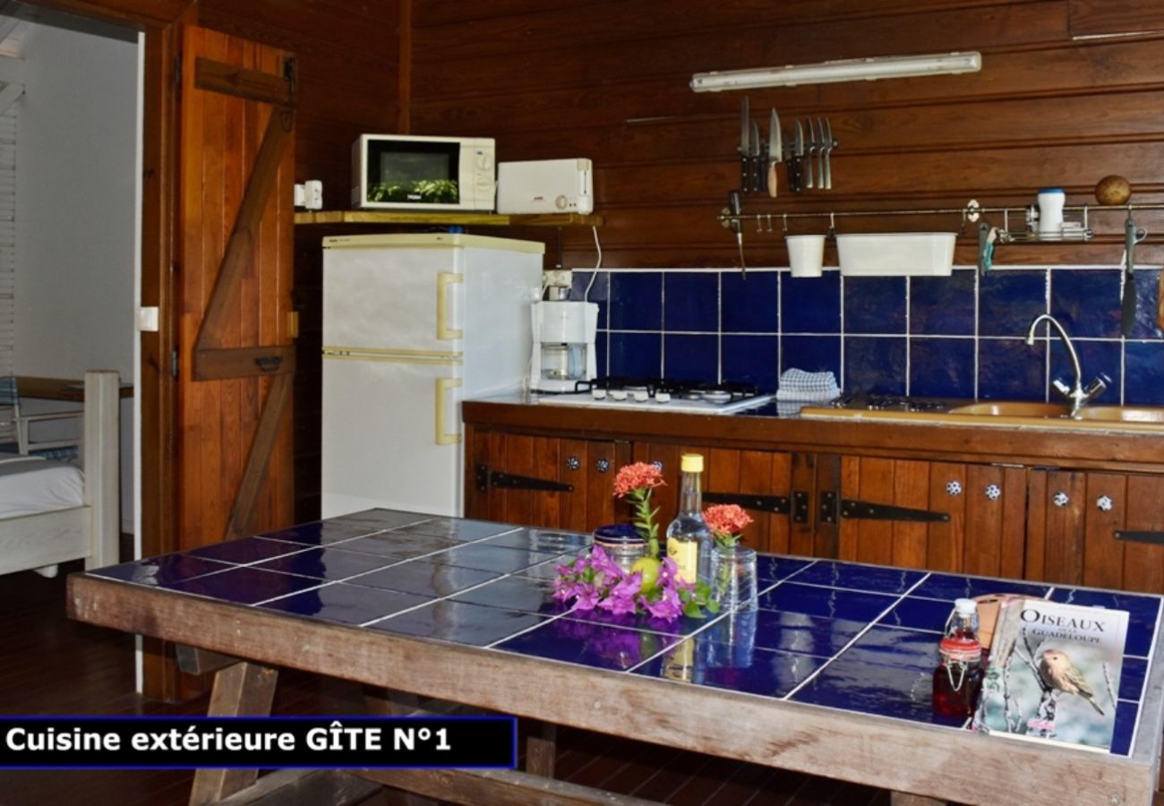 Bungalow in Deshaies - Gite Bleu Outremer 1 à Deshaies ref GEA005