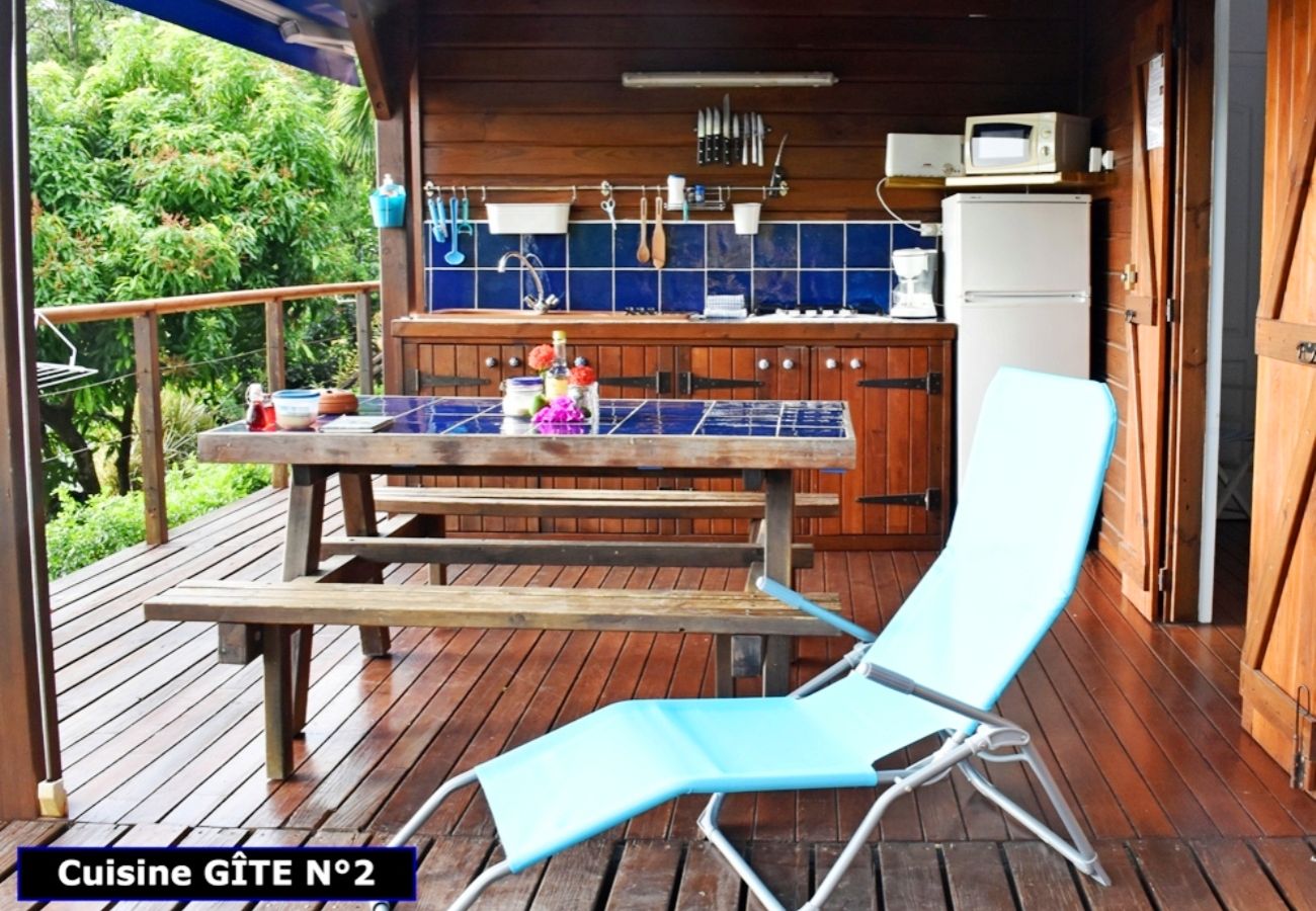 Bungalow in Deshaies - Gite Bleu Outremer 2 à Deshaies ref GEA006