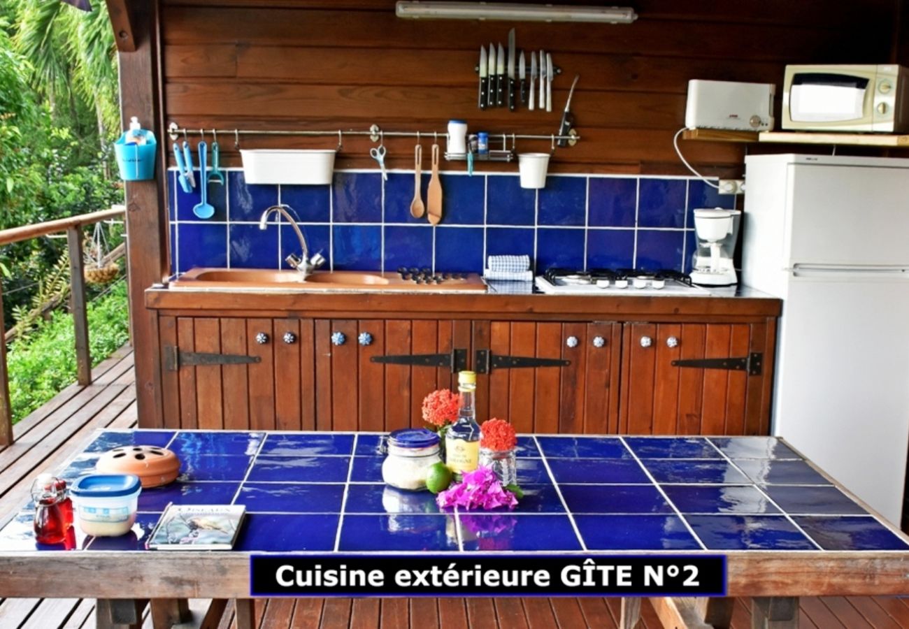 Bungalow in Deshaies - Gite Bleu Outremer 2 à Deshaies ref GEA006