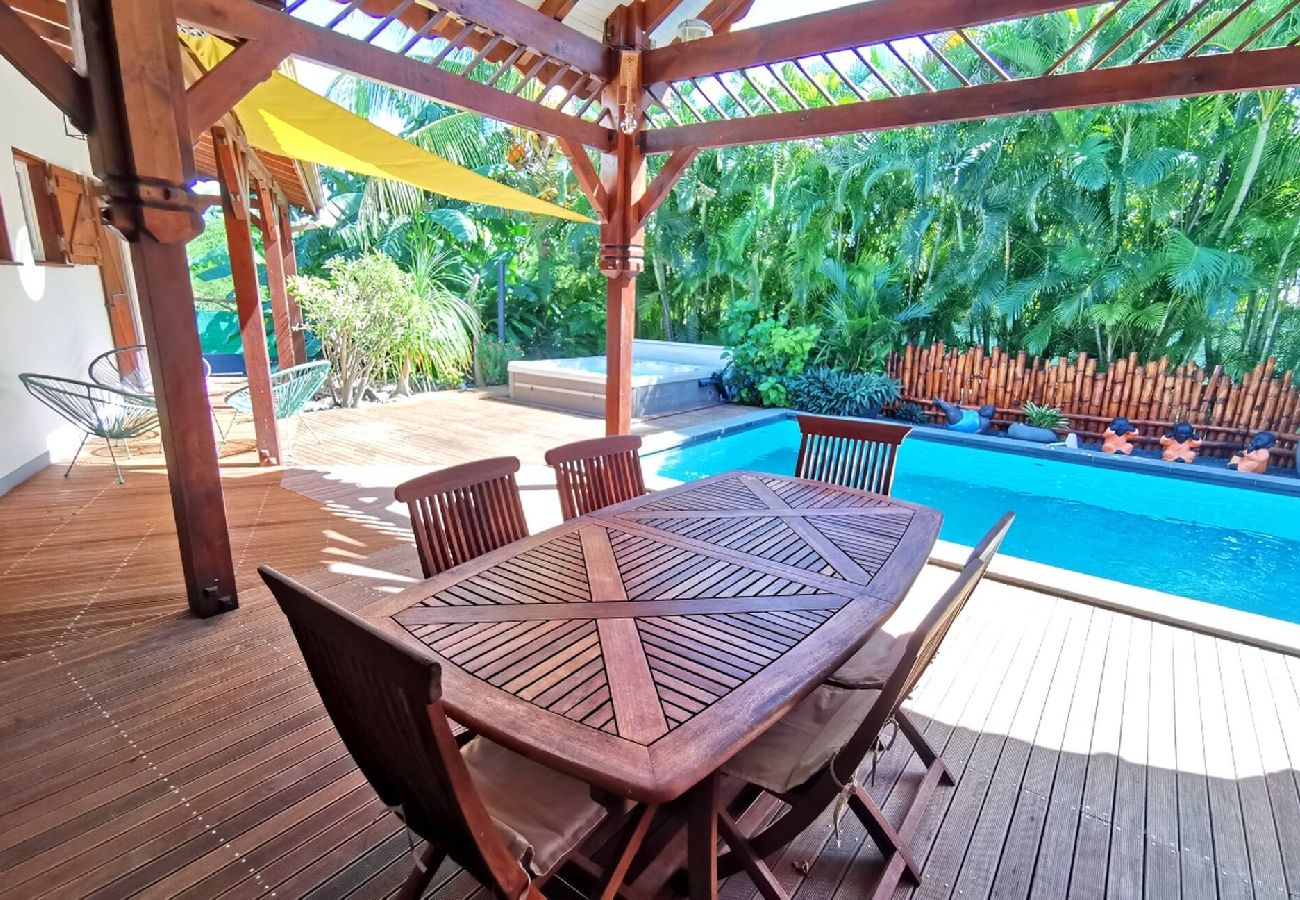 Villa à Saint-François - Villa à Saint François G077 - 3 chambres piscine