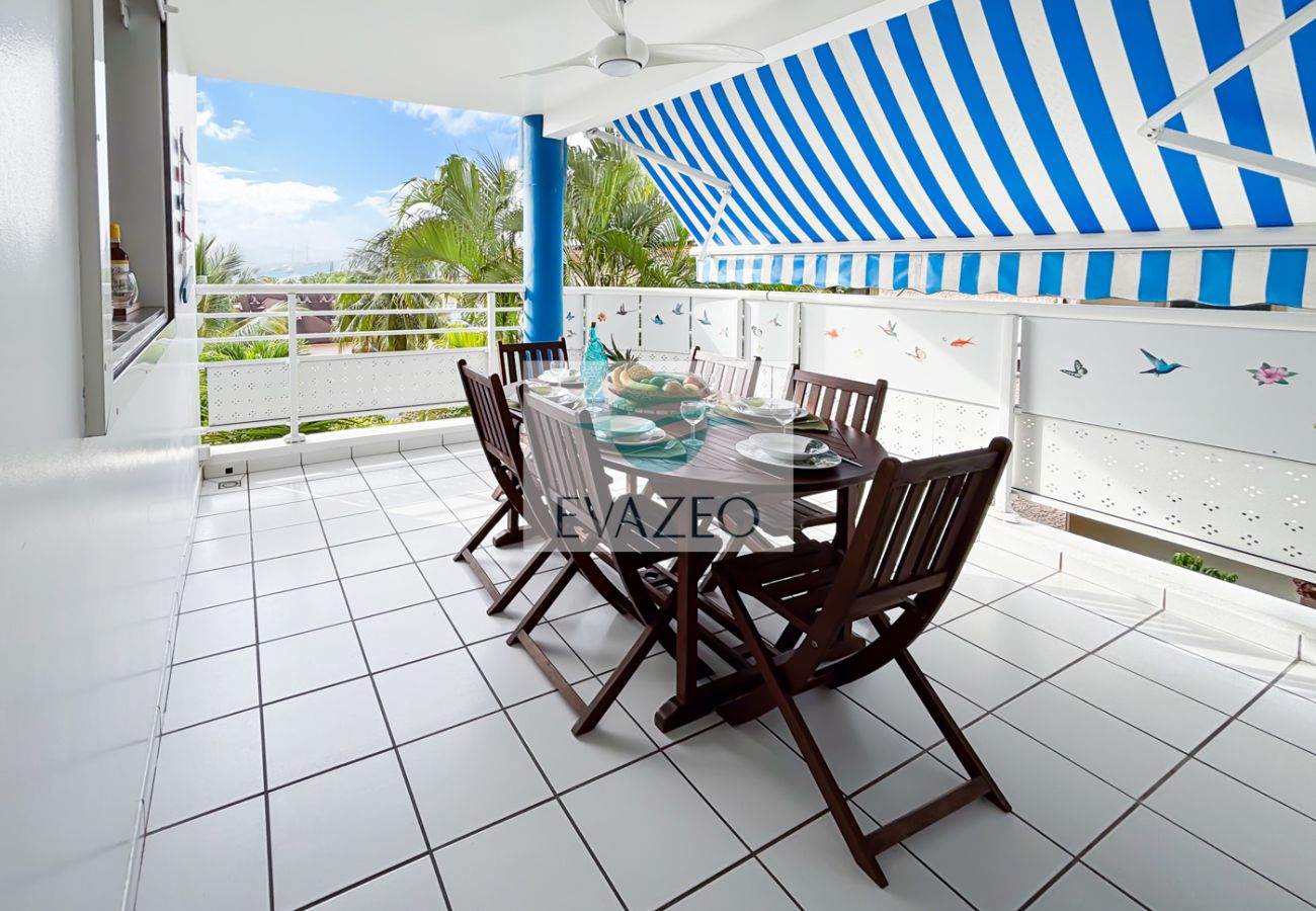 Appartement à Les Trois-Ilets - Appartement Trois Ilets Autentik hm302 2ch vue mer