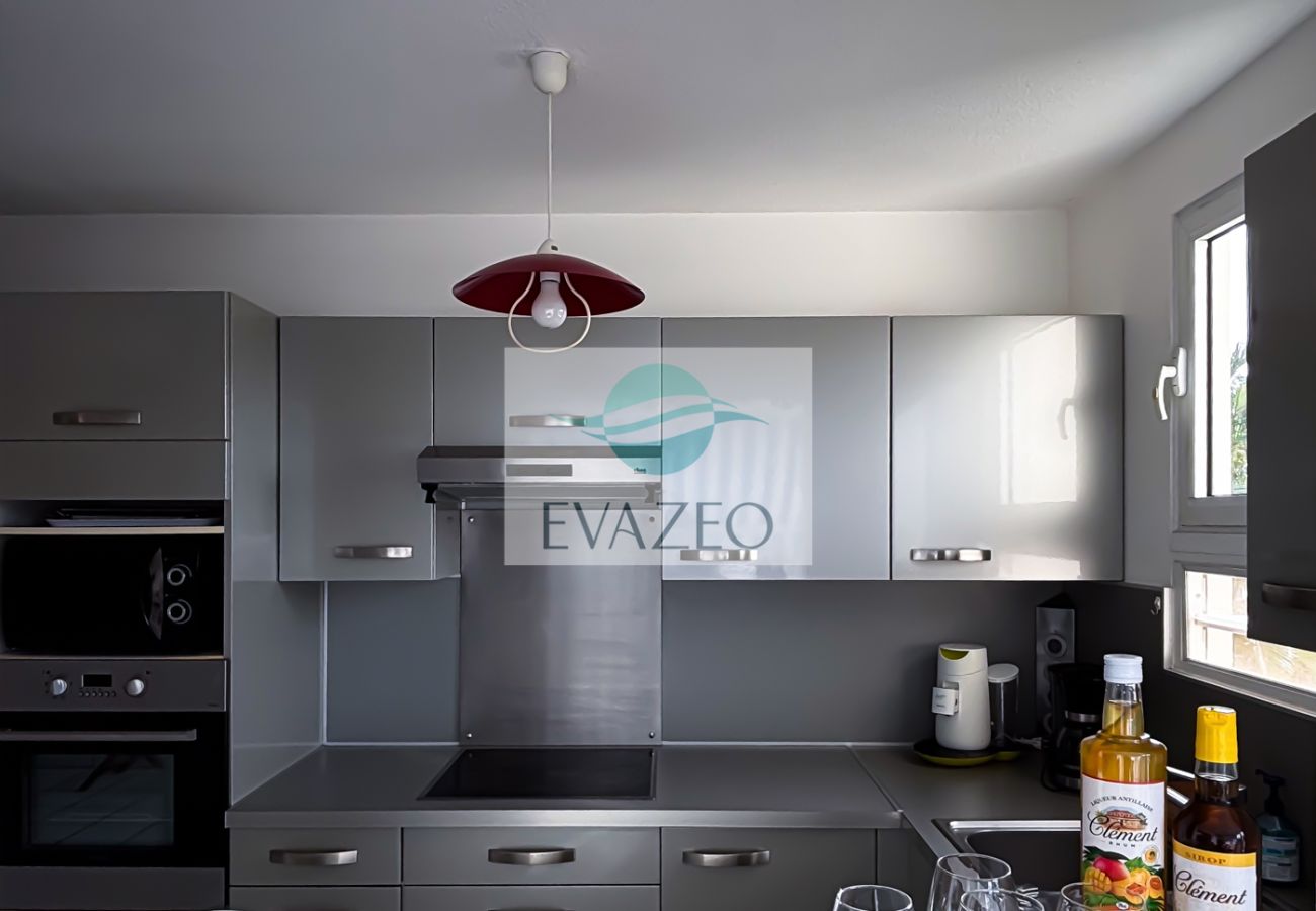 Appartement à Les Trois-Ilets - Appartement Trois Ilets Autentik hm302 2ch vue mer