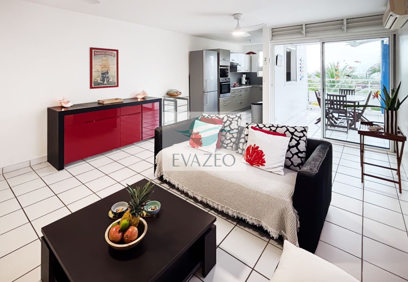 Appartement à Les Trois-Ilets - Appartement Trois Ilets Autentik hm302 2ch vue mer