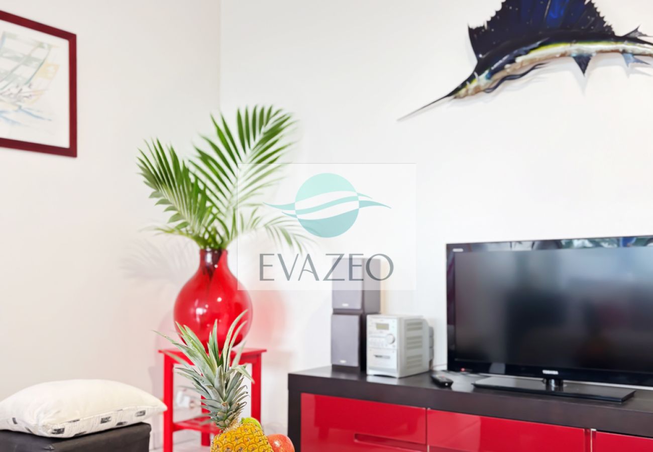 Appartement à Les Trois-Ilets - Appartement Trois Ilets Autentik hm302 2ch vue mer