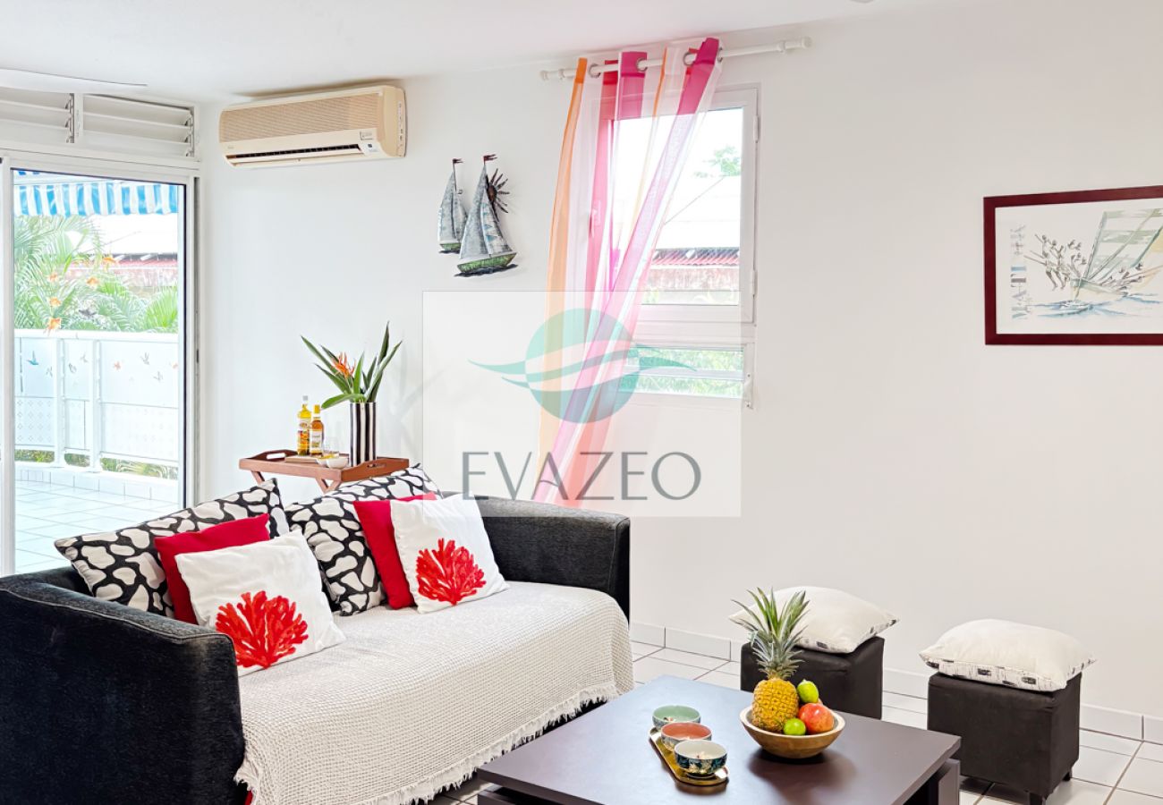 Appartement à Les Trois-Ilets - Appartement Trois Ilets Autentik hm302 2ch vue mer