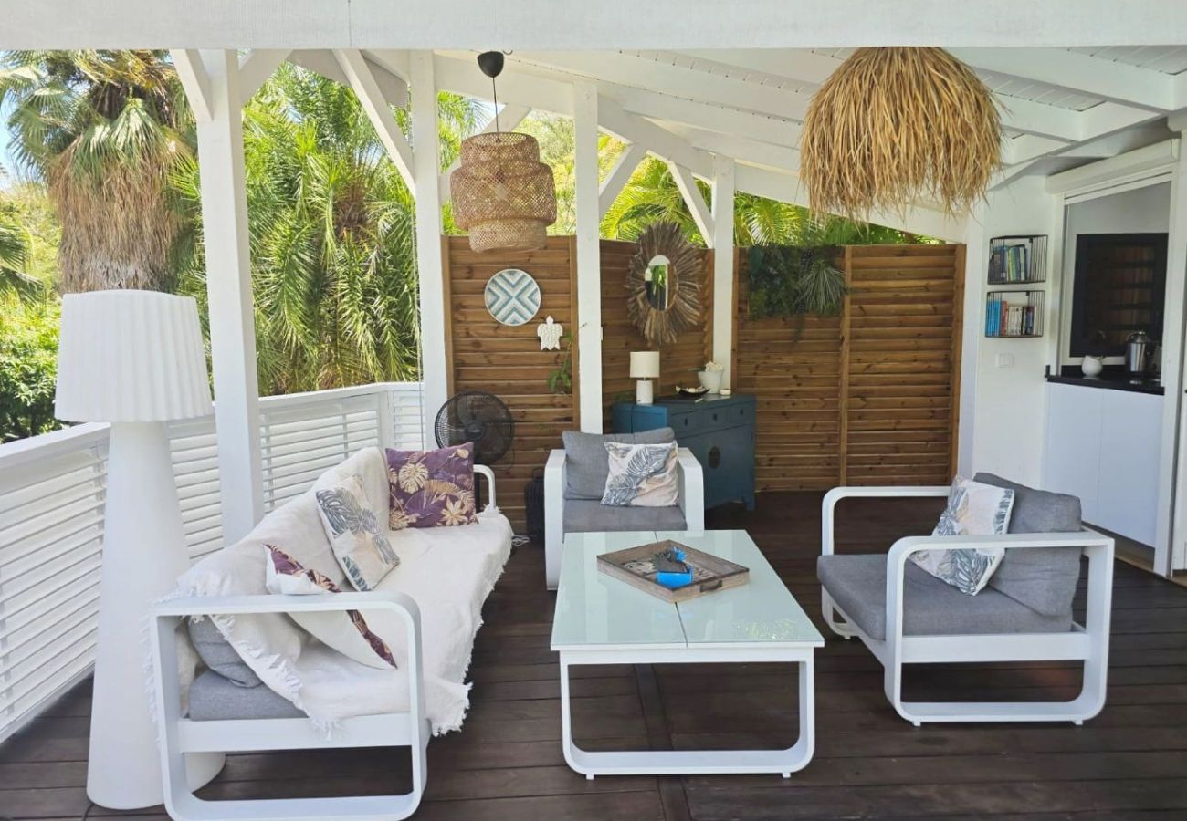 Villa à Deshaies - Villa à Deshaies G128B 3 chambres piscine vue mer