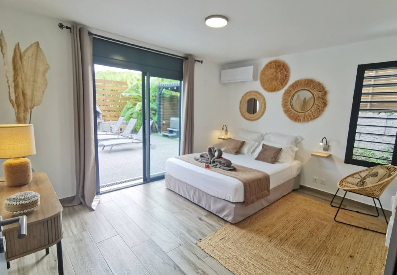 Villa à Sainte-Rose - Villa à Sainte Rose G156A piscine 3ch 8 pers