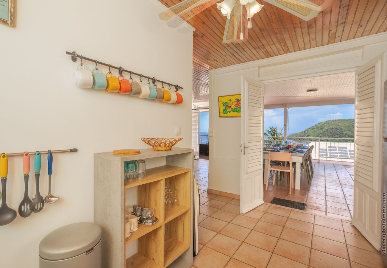 Villa à Les Anses-d'Arlet - Villa aux Anses d'Arlet en Martinique - Ref : M190