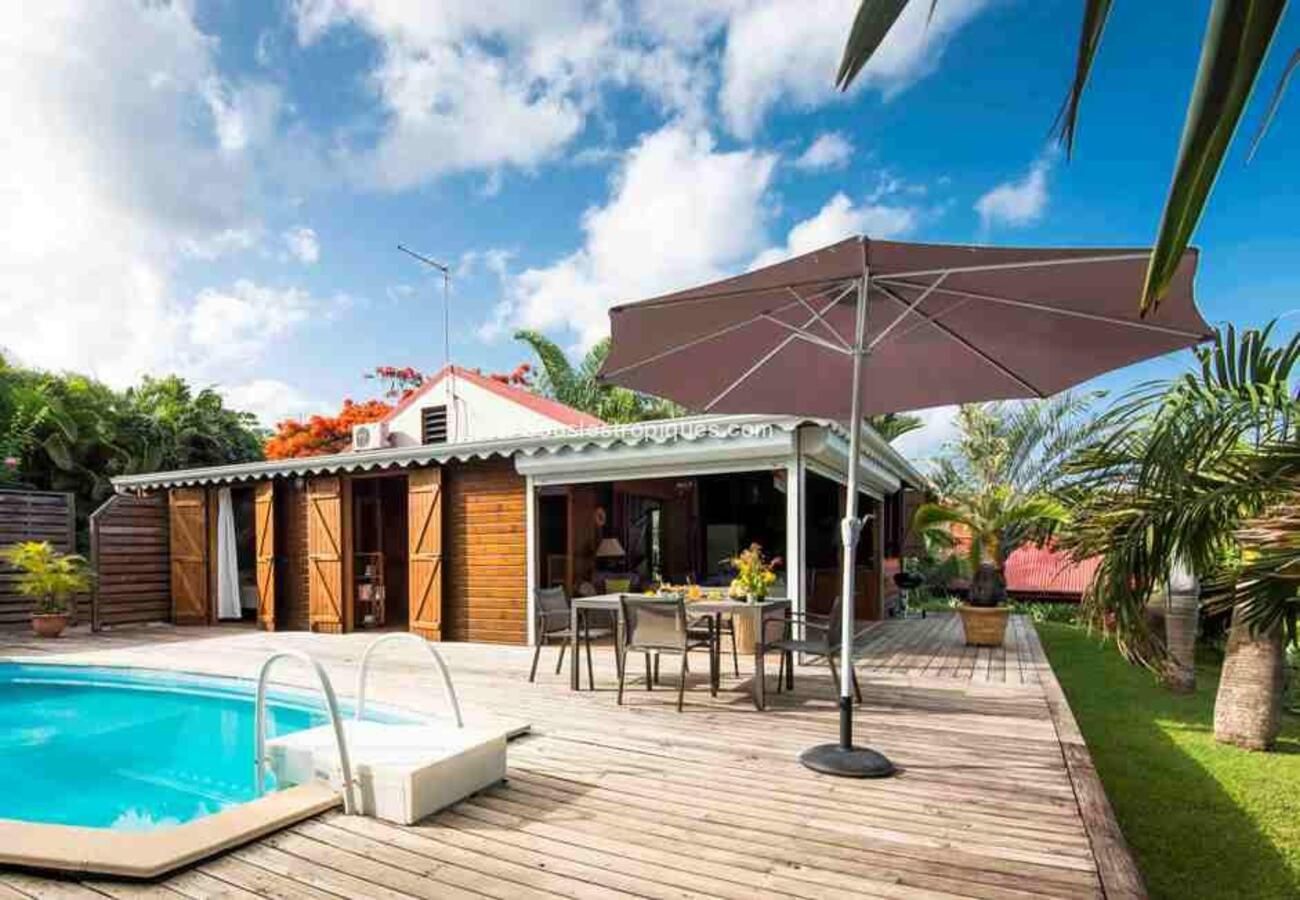 Villa à Bouillante - Villa à Bouillante en Guadeloupe - Ref : G109A