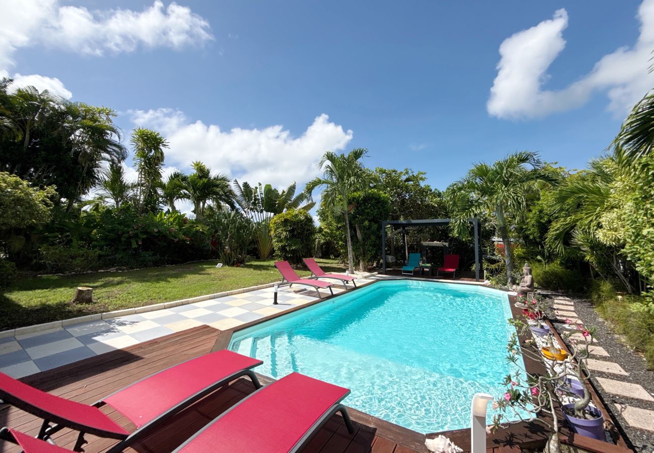 Villa à Saint-François - Villa Naya Ref G123 Saint-François 3ch piscine