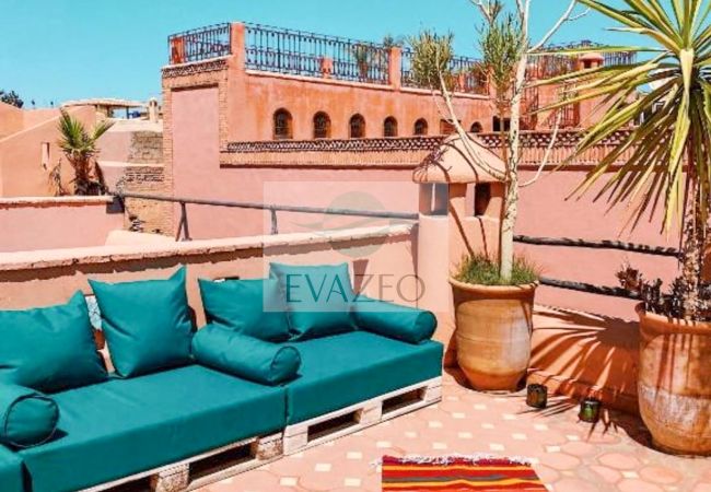 Chambres d'hôtes à Marrakech - CH QUADRUPLE Riad Sidi Radoine MAR0052F