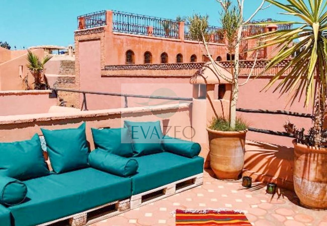 Chambres d'hôtes à Marrakech - CH QUADRUPLE Riad Sidi Radoine MAR0052F