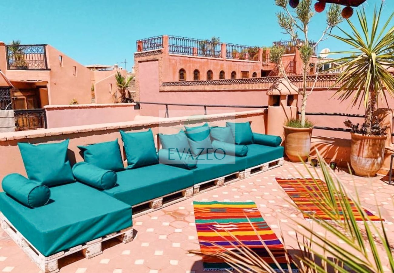 Chambres d'hôtes à Marrakech - CH QUADRUPLE Riad Sidi Radoine MAR0052F