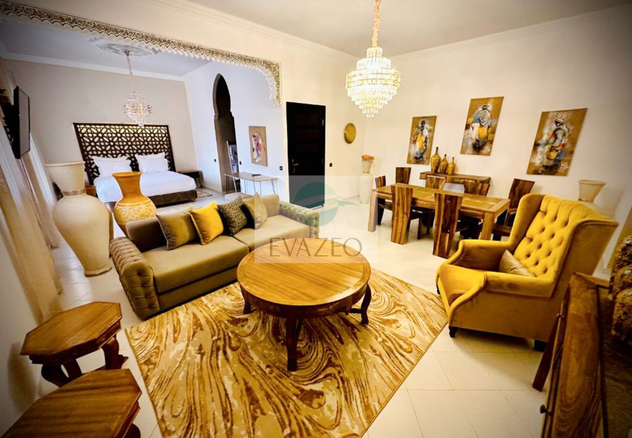 Chambres d'hôtes à Marrakech - SUITE KING DOUBLE RIAD SOIR DE MARRAKECH MAR0064F