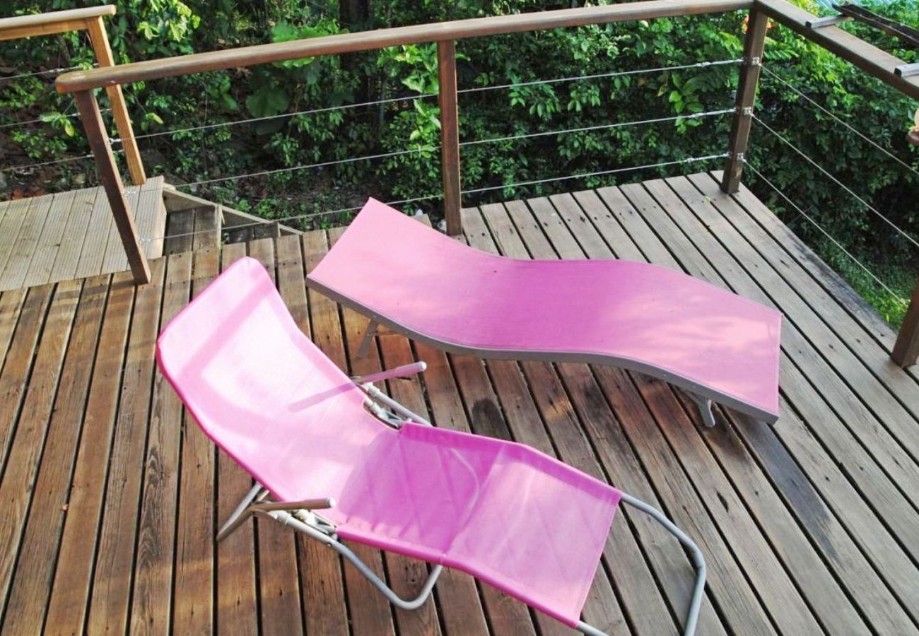 Bungalow à Deshaies - Gite Bleu Outremer 1 à Deshaies ref GEA005